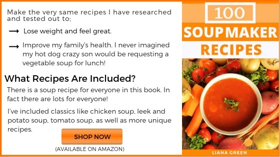 soup maker recipe book on Amazon